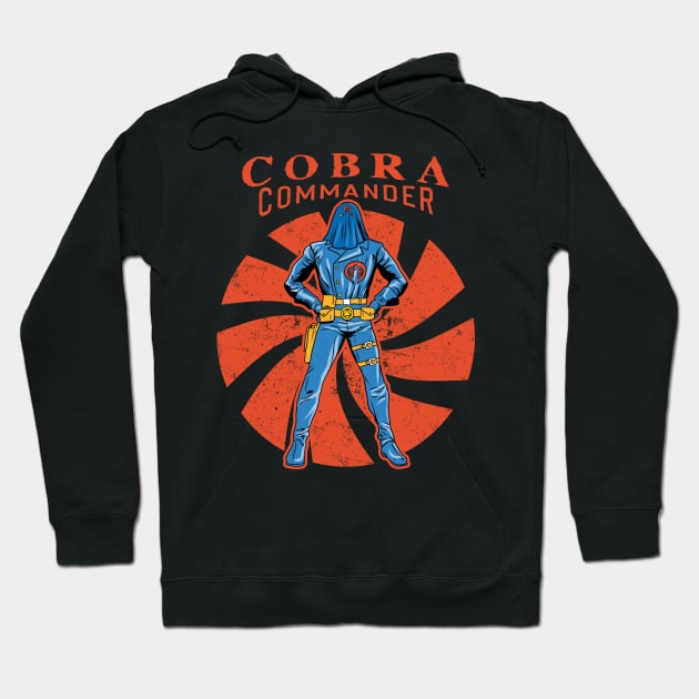 Retro Cobra Commander Hoodie by OniSide